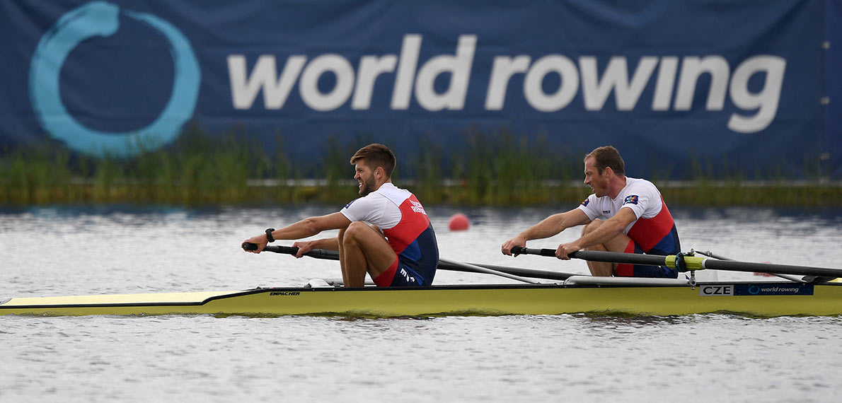 World Rowing Cup III Rotterdam LM2- Gold CZE