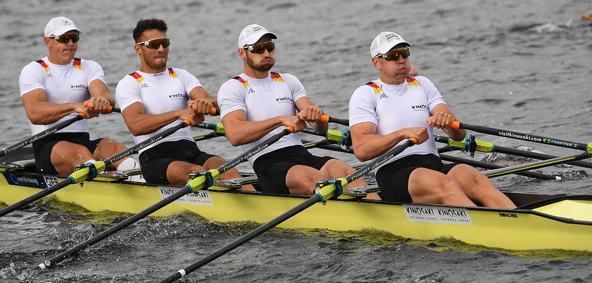 World Rowing Cup III Rotterdam M4x Silver GER
