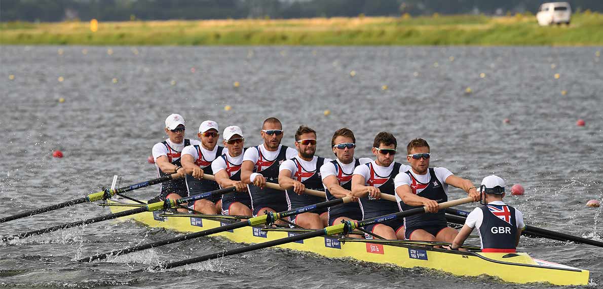World Rowing Cup III Rotterdam M8+ Gold GBR