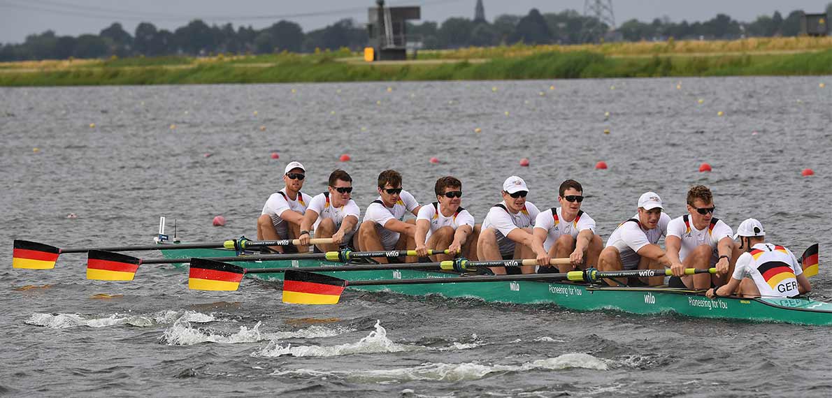 World Rowing Cup III Rotterdam M8+ Silver GER